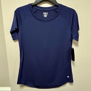 RB3 Women's Navy Blue Active Top Sz S